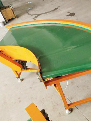 90度皮帶轉(zhuǎn)彎?rùn)C(jī)